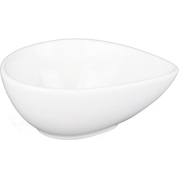 Mini Porcelænsskål Dip - Dråbedybde - 16 pakke
