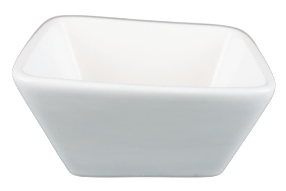 Mini Skål Kvadrat - Sned Kant - 12 pack