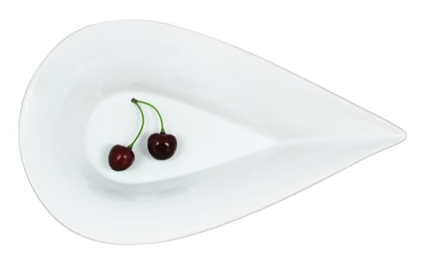 Suuri posliinikulho Drop - 4 kpl pakkaus
