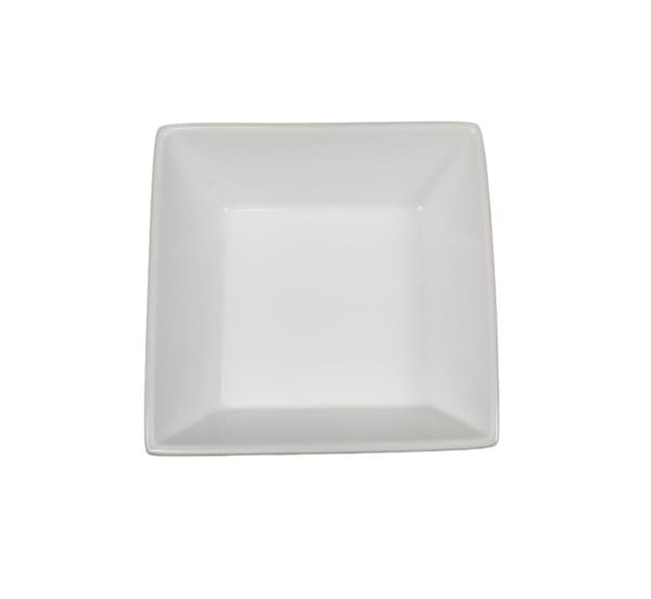 Mini Porcelænsskål Dip Square - Fod - 16 pakke