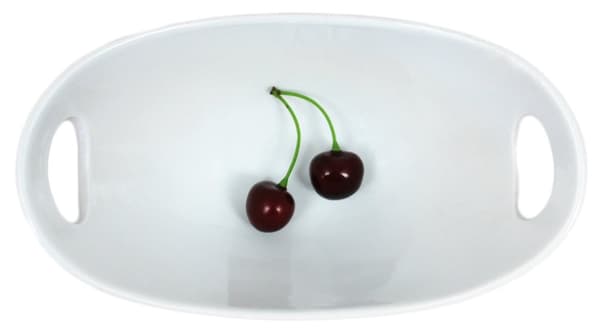 Suuri posliinikulho kahvakuosi - 4 kpl pakkaus