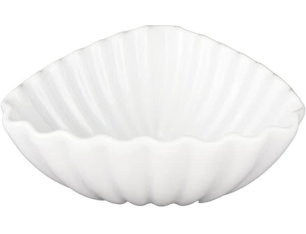 Mini porcelænsskål - Veck Triangular - 16 pakke