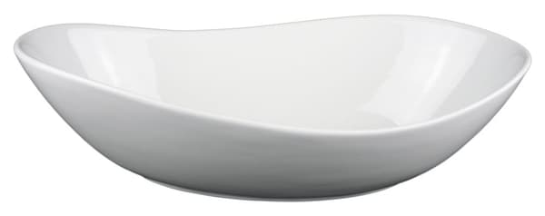 Stor Porslins Skål - Oval - 3 Pack