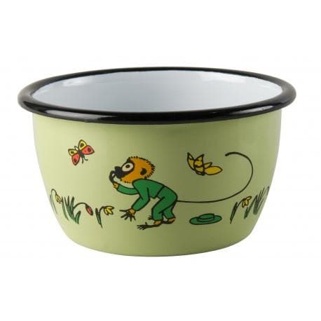 Emaljskål Pippi Långstrumps Herr Nilsson 3 dl från Muurla