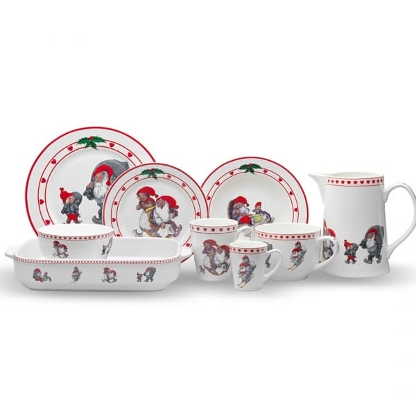 Christmas Santa Bowl Ø 12.5cm - Rolf Lidberg