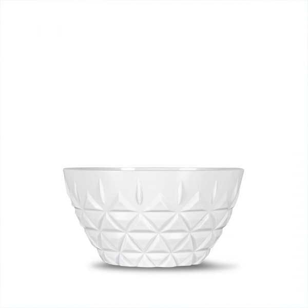 Picnic Bowl White 60cl, 4-pack - Sagaform