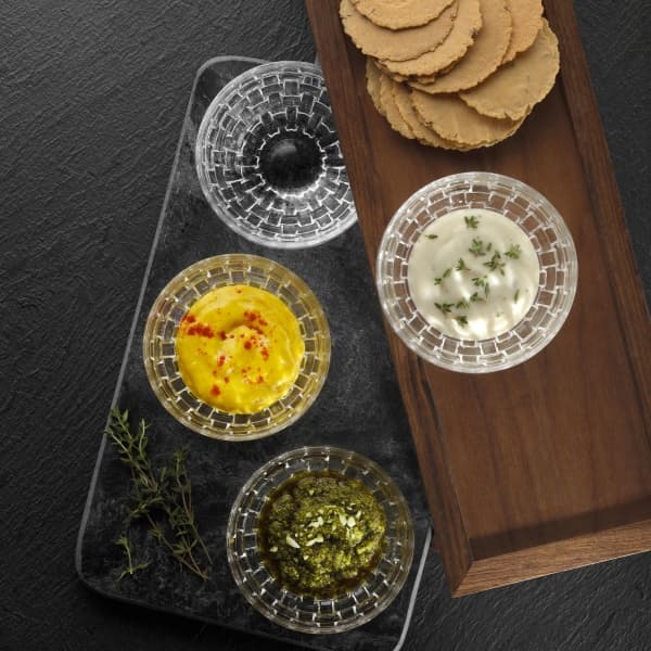 Bossa Nova Dip Bowl, 4-pack - Nachtmann