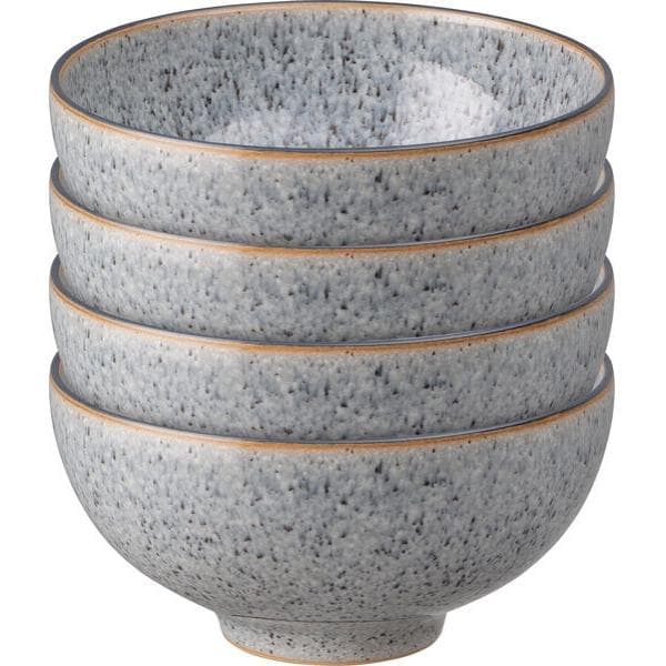 Studio Grå Rice Skål ø 13cm, 4-pack - Denby