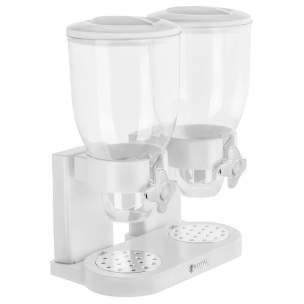 Royal Catering Müslidispenser - 2 behållare - 7 l