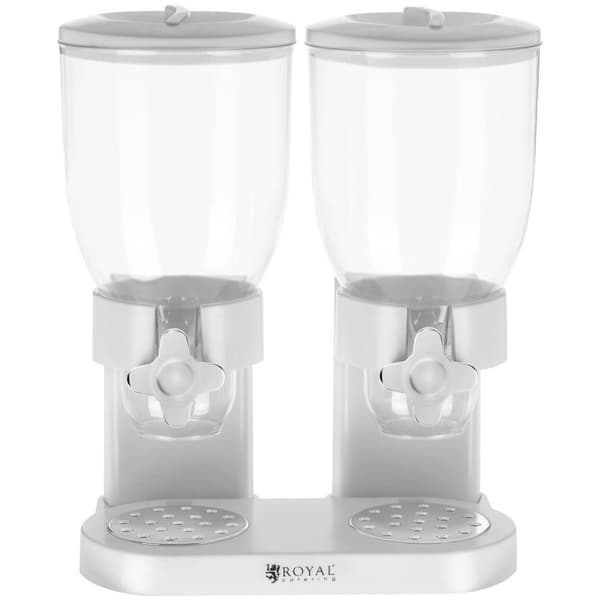 Royal Catering Müslidispenser - 2 behållare - 7 l