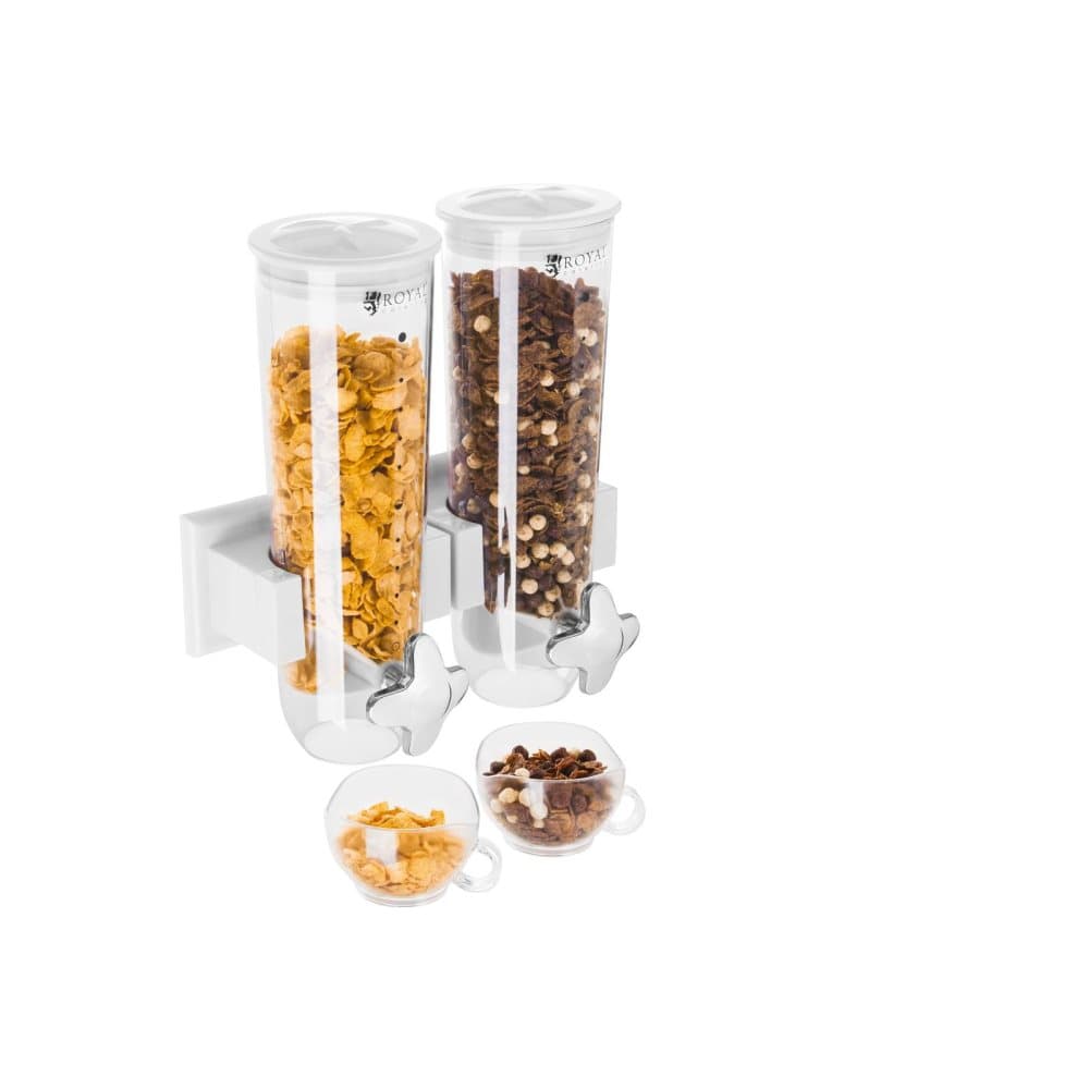 Royal Catering Müslidispenser - 2 behållare - 3 l