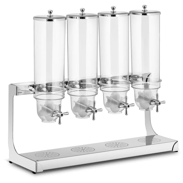 Royal Catering Müslidispenser - 14 liter - rostfritt stål