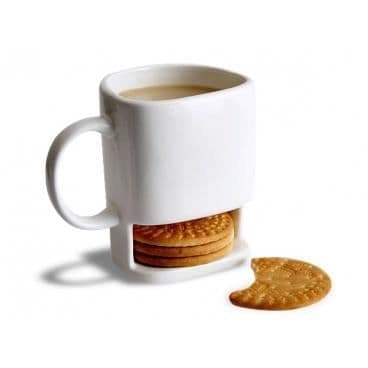 Mugg - Biscuit Range - Värmekänslig - 250mL - Keramik - Vit