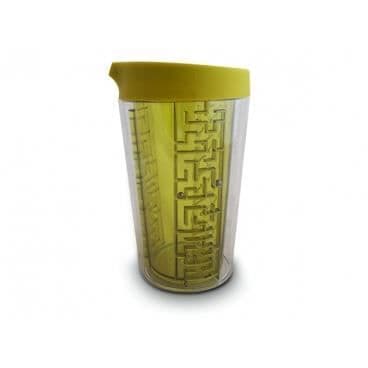 Mugg - Exceptionell - Grön Labyrint - Termosensitiv - Cylindrisk - Vuxen