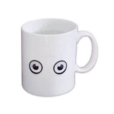 Tasse - Thermo-förändrad - Sömniga ögon - Keramik - 30cL - För vuxna