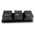 Miniatyrbild 3 av 3: Tass - Ovanlig - Set med 3 - Termokänsliga - Ctrl, Alt, Del - Hållfast plast