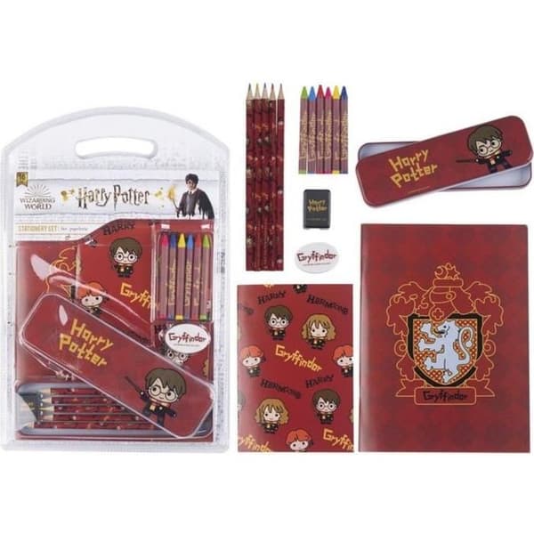 HARRY POTTER - Gryffindor - Skrivmaterial skolset