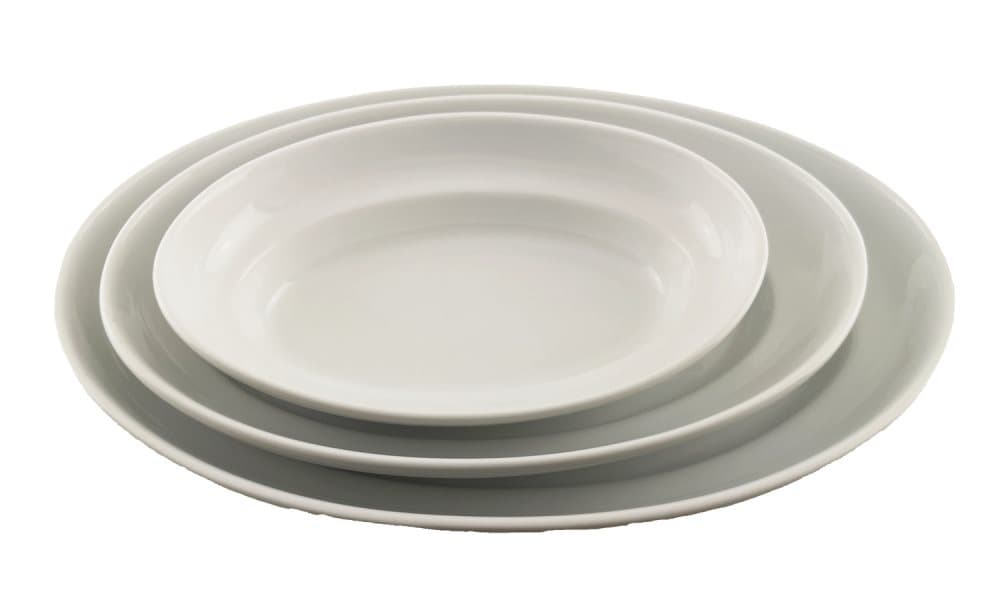 Skål Kombo - Oval Rundad Kant - 3 delar