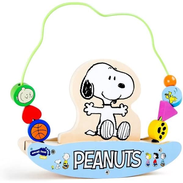 Leksaker - Small foot design - Snoopy - Träningsbåge - Massivt trä - Bäbis