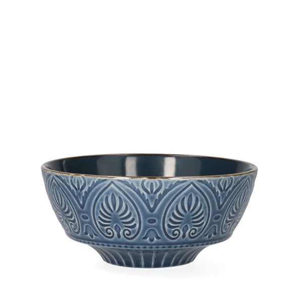 Skål | INDIEN | marinblå | 16 cm | 974933
