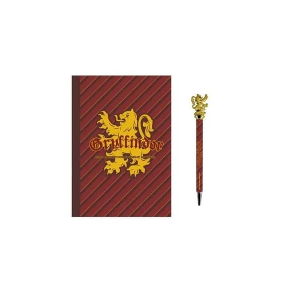 HARRY POTTER - Gryffindor brevpappersset - Anteckningsblock + Penna - 2 st