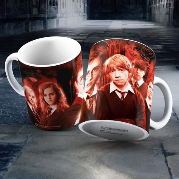 Mugg - SD-leksaker - Dumbledore's Army - Keramik - Vit - Cylindrisk