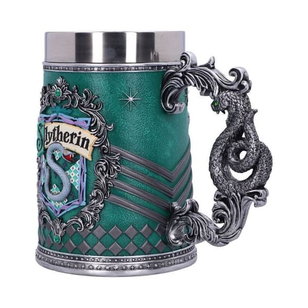 Mugg - Harry Potter - Slytherin - Handskulpterad - Harts - Samlare