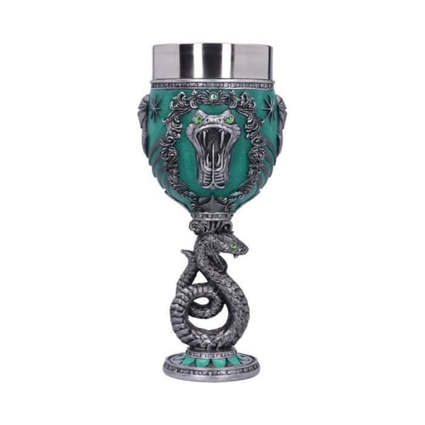 Bägare - Harry Potter - Slytherin - Handskulpterad - Högkvalitativt harts - Samlare