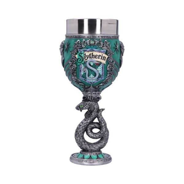Bägare - Harry Potter - Slytherin - Handskulpterad - Högkvalitativt harts - Samlare