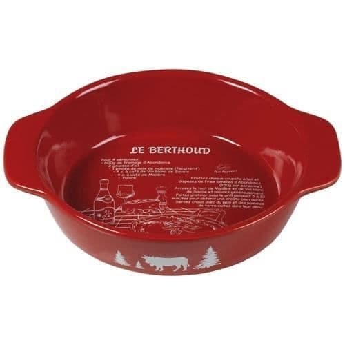 BORD OCH KOKKOPP BERTHOUD 16CM *RÖD*N DUPRGBER16