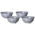 Miniatyrbild 1 av 4: Ritzenhoff - Breker Bowl Set för Royal Makoto, 4-delad, 15,5 cm diameter, 650ml, Porslin, Blå/Vit -
