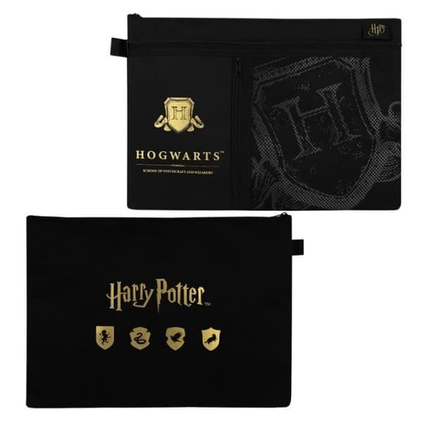 Maxi Pouch - BLUESKY - Harry Potter - Hogwarts - 34x25 cm - Dragkedja