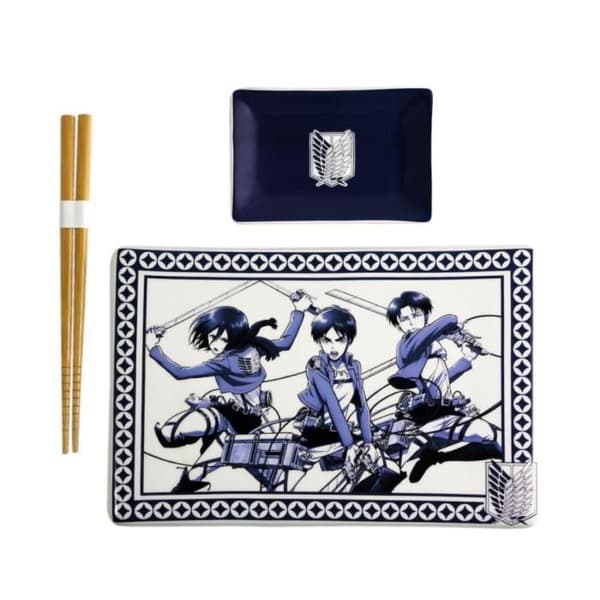 ATTACK ON TITAN - Sushi Set - 3 tecken