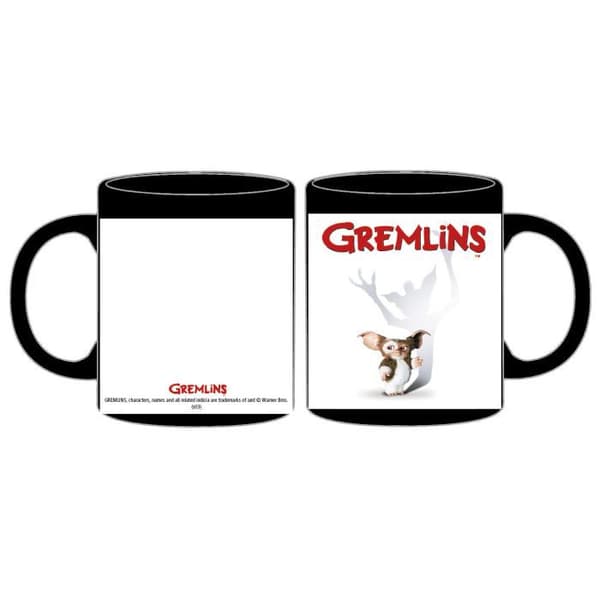 Mugg GREMLINS Gizmo Skugga - Noir - Keramik - Cylindrisk - Vuxen - Diskmaskinssäker