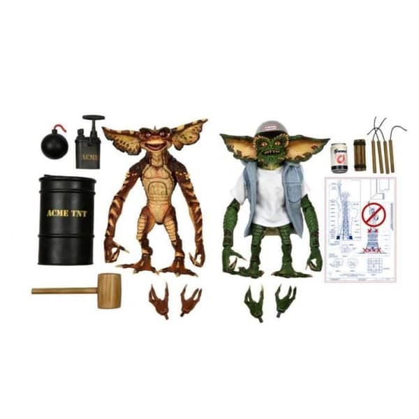 GREMLINS - Ultimate Demolition Gremlins - 2 actionfigurer 15cm