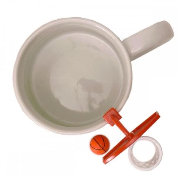 Mugg - Basketboll - Orange - 20 cl - Keramik - Ej diskmaskinssäker