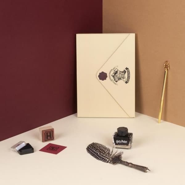 HARRY POTTER - Brev - Kaligrafi &amp; brevpapper set