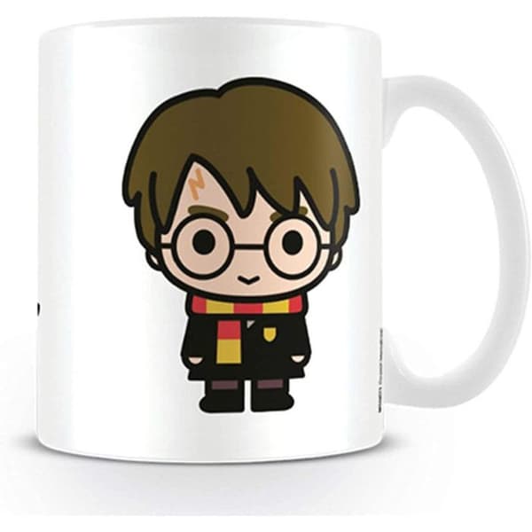 Mugg - PYRAMID INTERNATIONAL - Harry Potter - Kawaii - Vit - Rund - Diskmaskin kompatibel