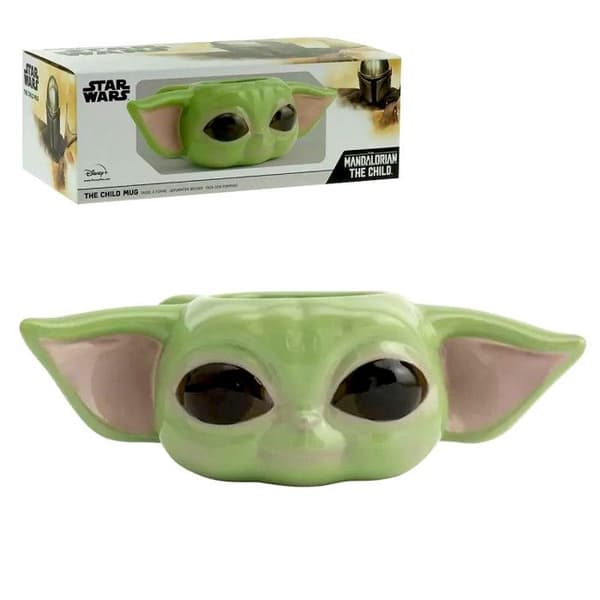 Mugg - Paladone - Baby Yoda - Officiellt licensierad Star Wars - Keramik - För barn