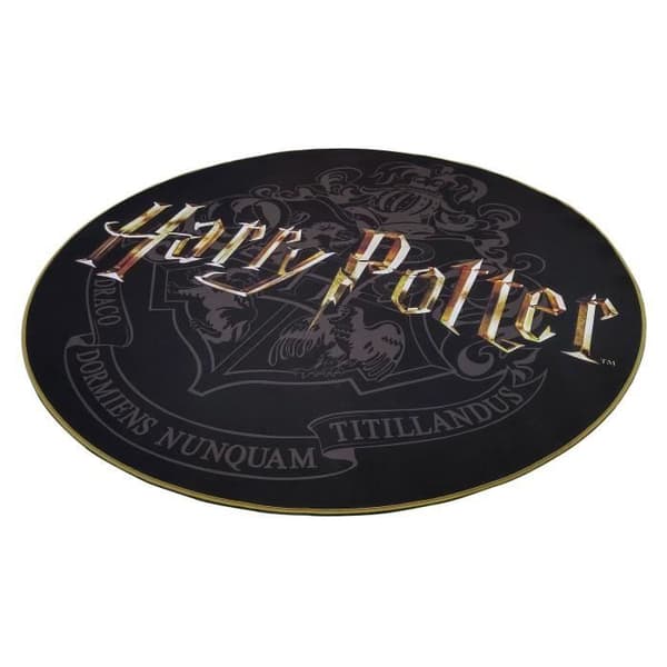 Gamer Golvmatta - SUBSONIC - Harry Potter - Halkfri - 100x100 cm - Svart