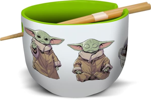 Star Wars: The Mandalorian - Grogu Ramen Bowl with Chopsticks