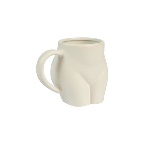 Humoristisk mugg i form av en åsna. Original mugg. Kapacitet: 320 ml 14 x 10,5 x 8 cm. Material: Vitt porslin - FISURA