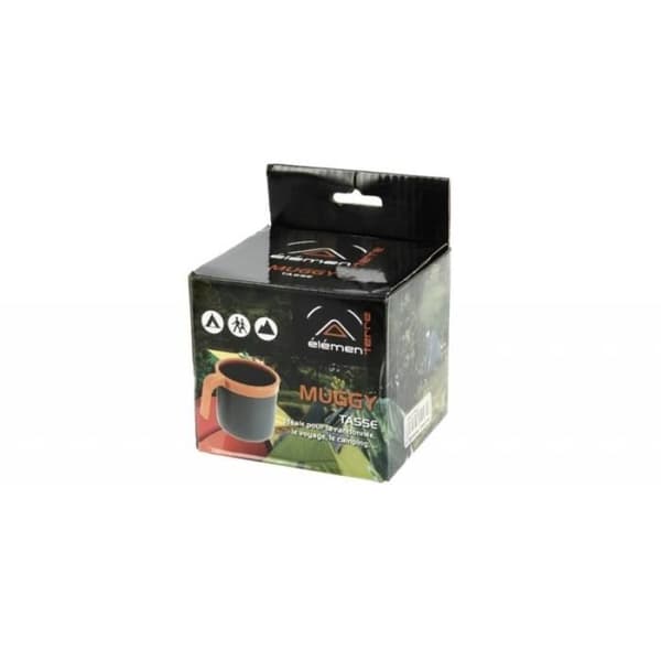 Aluminiummugg 400ml Elementerre Muggy Orange