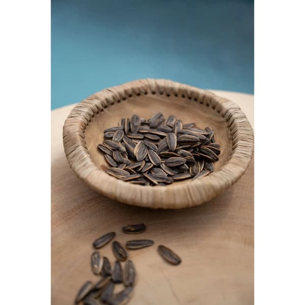 Rootz Like Me Teak Bowl - Servering Dish - Decorative Bowl - Förbättra bordsinställningen - 20 cm x 20 cm x 6 cm