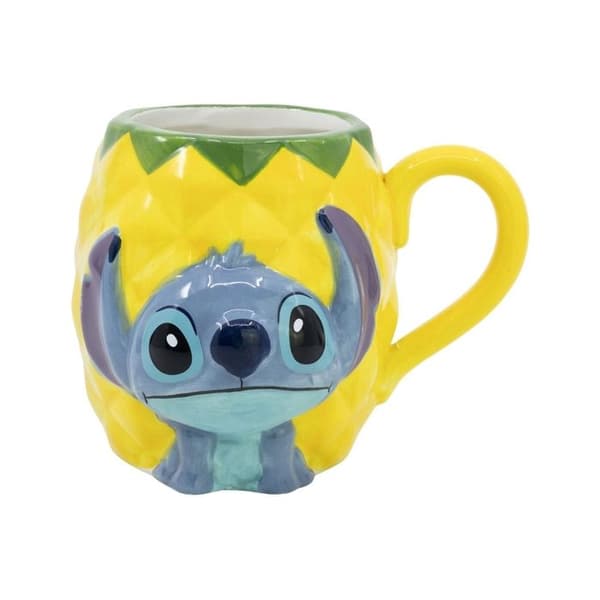 Mugg - Disney - Ananasstygn - Gul - 414 mL - Rund