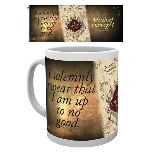 Harry Potter Marauders Map keramikmugg
