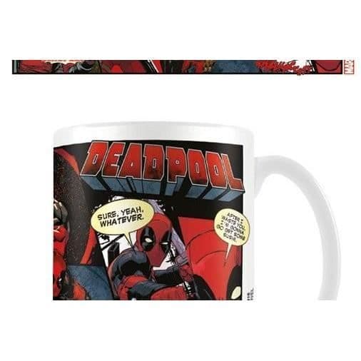 Mugg - DEADPOOL - 300 ml - Porslin - Cylindrisk - Familj