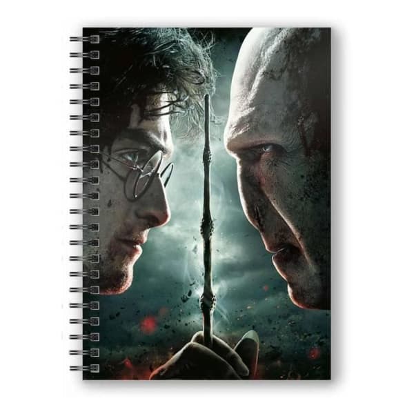 HARRY POTTER - 3D-effekt Harry Potter VS Voldemort - Anteckningsbok