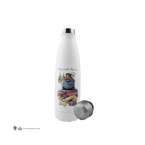 Isolerad flaska - CINEREPLICAS - Harry Potter - Resa till Hogwarts - Metall - Cylindrisk - Vit