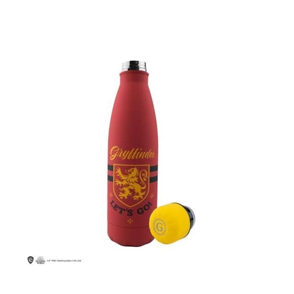 Isolerad flaska - CINEREPLICAS - Gryffindor Let's Go - Metall - Cylindrisk - Vit
